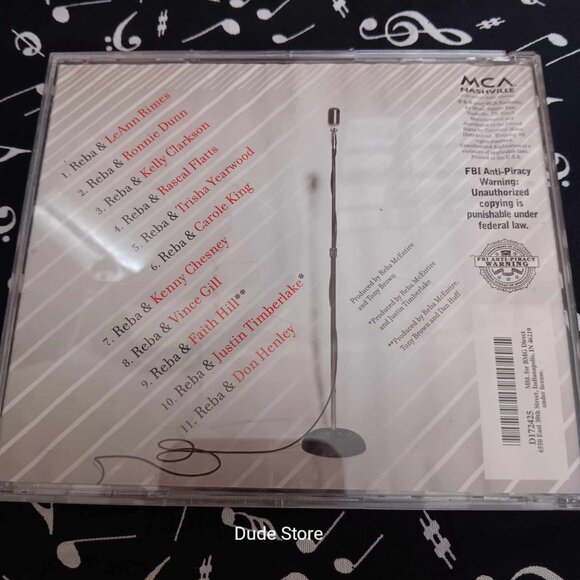 Reba McEntire - Reba Duets - 11 Songs With 11 Artists - 2007 CD - Picture 3 of 4